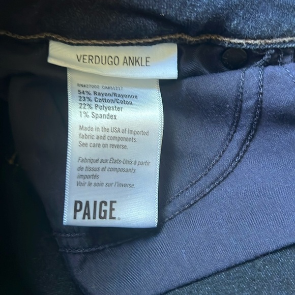 PAIGE Verdugo Ankle Jeans, 28 - Picture 4 of 7